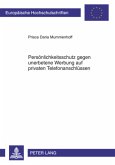 Persönlichkeitsschutz gegen unerbetene Werbung auf privaten Telefonanschlüssen