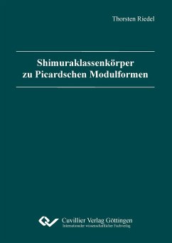 Shimuraklassenkörper zu Picardschen Modulformen - Riedel, Thorsten