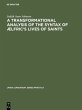 A transformational analysis of the... - Bild 1