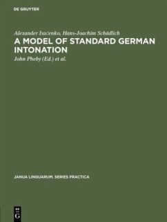 A model of standard German intonation - Isacenko, Alexander;Schädlich, Hans Joachim
