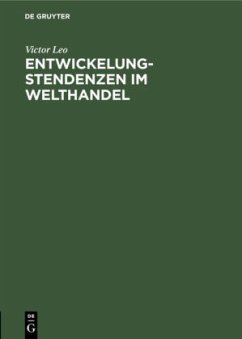 Cover Entwickelungstendenzen im Welthandel