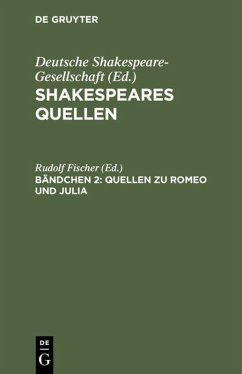 Cover Quellen zu Romeo und Julia