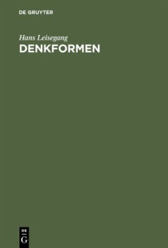 Denkformen - Leisegang, Hans