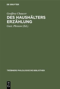 Des Haushälters Erzählung - Chaucer, Geoffrey