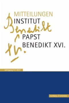 Cover Mitteilungen des Institut-Papst-Benedikt XVI.