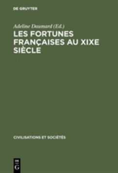 Les fortunes françaises au XIXe siècle