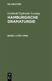 Hamburgische Dramaturgie: 1767-1769, Band 1/2