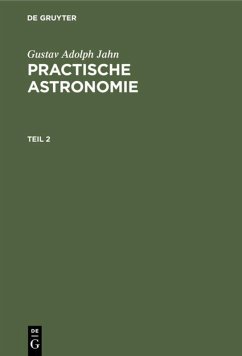 Cover Gustav Adolph Jahn: Practische Astronomie. Teil 2