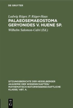 Palaeosemaeostoma geryonides v. Huene sp. - Rüger, Ludwig;Rüger-Haas, P.