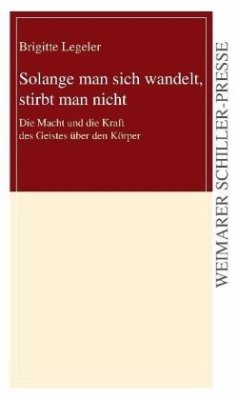 Cover Solange man sich wandelt, stirbt man nicht