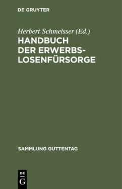 Handbuch der Erwerbslosenfürsorge