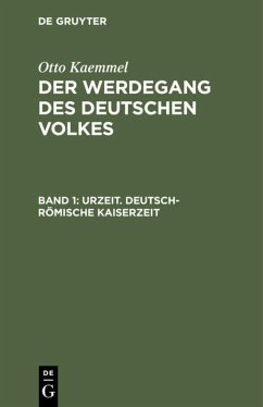 Cover Urzeit. Deutsch-römische Kaiserzeit