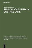 Sprachliche Musik in Goethes Lyrik