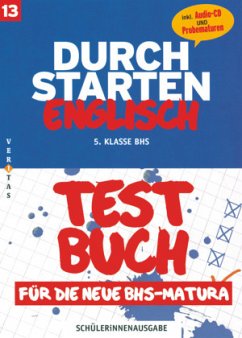 Cover Durchstarten - Englisch - Neue BHS-Matura - 5. Klasse