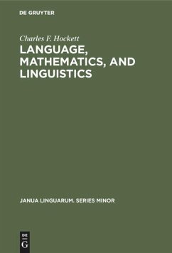 Language, mathematics, and linguistics - Hockett, Charles F.