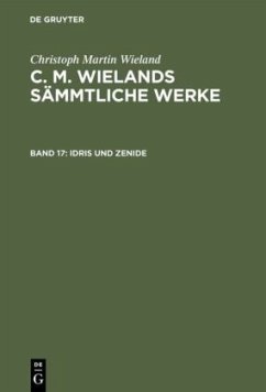 Idris und Zenide - Wieland, Christoph Martin