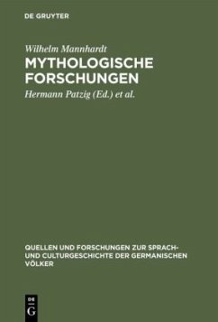 Mythologische Forschungen - Mannhardt, Wilhelm