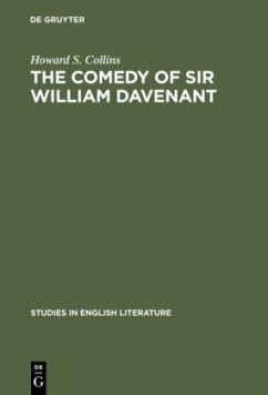 Cover The comedy of Sir William Davenant