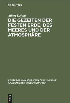 Cover Die Gezeiten der festen Erde, des Meeres und der Atmosphäre