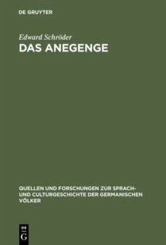 Das Anegenge - Schröder, Edward