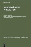 Fünf Festpredigten Augustins in gereimter Prosa
