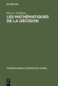 Les mathématiques de la décision - Fishburn, Peter C.