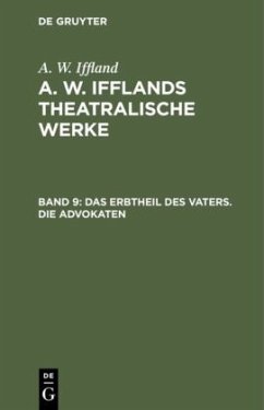 Cover Das Erbtheil des Vaters. Die Advokaten