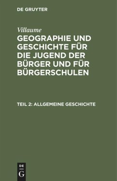 Allgemeine Geschichte - Villaume