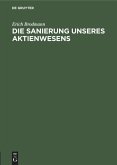 Die Sanierung unseres Aktienwesens