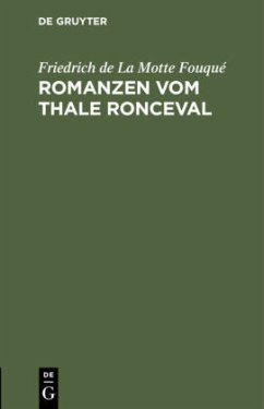 Romanzen vom Thale Ronceval - Fouqué, Friedrich de la Motte