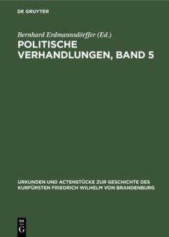 Politische Verhandlungen, Band 5