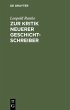 Zur Kritik neuerer Geschichtschreiber - Bild 1