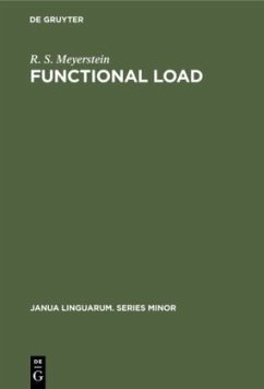 Functional load - Meyerstein, R. S.