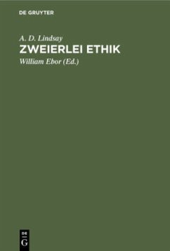 Cover Zweierlei Ethik