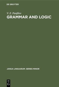 Grammar and Logic - Panfilov, V. Z.