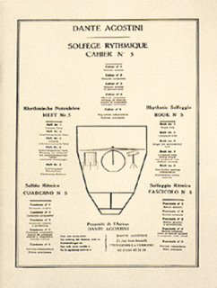 Cover AGOSTINI, D: SOLFEGE RYTHMIQUE VOLUME 5 DRUMS