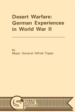 Desert Warfare - Toppe, Alfred; Combat Studies Institute