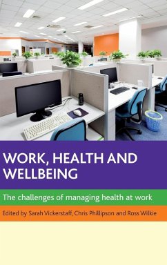 Cover Work, health and wellbeing