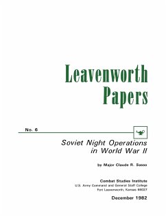 Soviet Night Operations in World War II - Sasso, Cluade R.; Combat Studies Institute