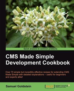 CMS Made Simple Development Cookbook - Goldstein, Samuel