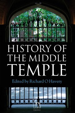 Cover History of the Middle Temple