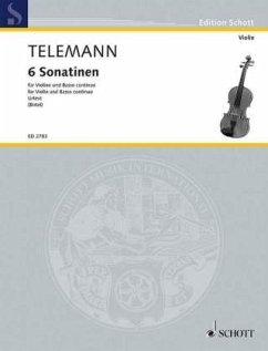 6 Sonatinen - Telemann, Georg Philipp