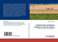 LABOUR AND AGRARIAN CHANGE IN SOUTH AFRICA