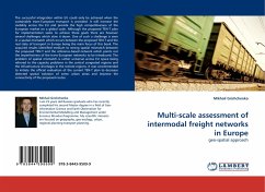 Multi-scale assessment of intermodal freight networks in Europe