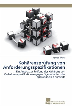Cover Kohärenzprüfung von Anforderungsspezifikationen