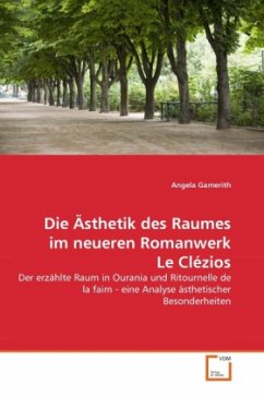 Die Ästhetik des Raumes im neueren Romanwerk Le Clézios - Gamerith, Angela