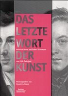 'Das letzte Wort der Kunst' - Kruse, Joseph A. (Hrsg.)