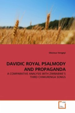 DAVIDIC ROYAL PSALMODY AND PROPAGANDA - Vengeyi, Obvious