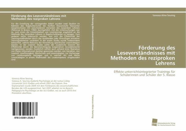 Förderung des Leseverständnisses mit Methoden des reziproken Lehrens