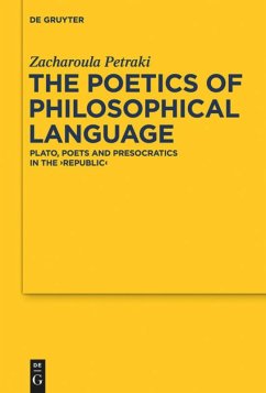 The Poetics of Philosophical Language - Petraki, Zacharoula